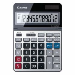 Canon TS-1200TSC αριθμομηχανή Επιφάνεια Εργασίας Βασική αριθμομηχανή Μεταλλικός (TS-1200TSC DBL EMEA - DESKTOP CALCULATOR)