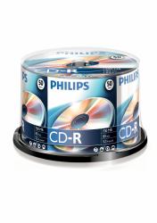 Philips CD-R CR7D5NB50/00 (700MB / 80min 52x CD-R - CD-R CR7D5NB50/00, CD-R, 700 - MB, 50 pc[s], 80 min, 52x - Warranty: 12M)