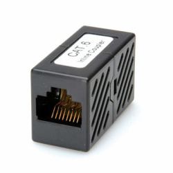 ROLINE RJ-45 Modular Coupler, Cat.6, unshielded, black (RJ45 KUPPLUNG UNGESCHIRMT - KAT6/KL.E)