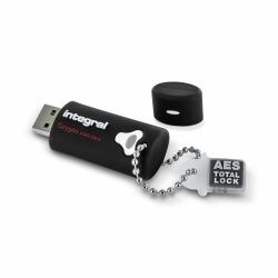Integral INFD16GCRY3.0140-2 μονάδα USB flash 16 GB (16GB HARDWARE ENCRYPTED USB 3.0 DRIVE SECURE PASSWORD 256 AES FIPS 140-2 CRYPTO INTEGRAL)