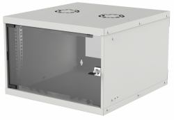 Intellinet 714150 ράφι για εξυπηρετητές 6U Επίτοιχο ράφι Γκρι (NETWORK CABINET WALL MOUNT 6U- - [BASIC] 400MM GREY FLATPACK)