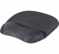 Hypertec 190469-HY επιφάνεια ποντικιού [mouse pads] Μαύρος [Μαύρο] ([Available whilst stock last - Alt 62384] HypertecLite Mouse Pad with Wrist Rest - Black. Supplied b...