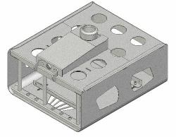 Unicol PGS θήκη προβολέα Μαύρος [Μαύρο] (GUARDBOX ANTI-THEFT ENCLOSURE - 40W X 18H X 43D)