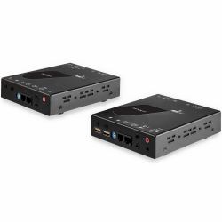 StarTech.com SV565HDIP εναλλαγέας [switches] KVM Μαύρος [Μαύρο] (EXTENDER KVM HDMI VIA LAN - CONSOLE KVM VIA IP HDMI 4K)
