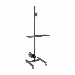 Tripp Lite DMCS1732S επιτραπέζιος χώρος εργασίας (Eaton Tripp Lite Series Mobile Workstation with Monitor Mount - For 17" to 32" Displays, Height Adjustable - Cart [fastene...