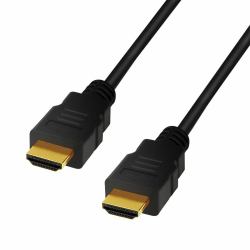 LogiLink CH0079 καλώδιο HDMI 3 m HDMI Τύπος A [Standard] Μαύρος [Μαύρο] (HDMI cable, A/M to A/M, 8K/60 - Hz, black, 3 m - Warranty: 48M)