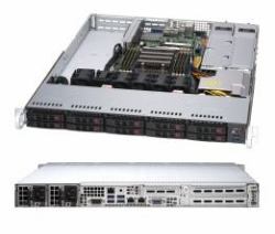 Supermicro A+ Server 1114S-WTRT Socket SP3 Rack [1U] Black (1U BARE EPYC7002 10X2.5HS,Single AMD EPYC 7002 Sockel/ max.2TB DDR4-3200/ 2x 10GBase-T/ 10x 2.5 Hot-swap SATA3, Optional 2 U.2 NVMe [PCI-...