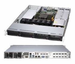Supermicro A+ Server 1014S-WTRT Socket SP3 Rack [1U] Μαύρος [Μαύρο] (1U BARE EPYC7002 4X3.5HS,Single AMD EPYC 7002 Sockel/ max.2TB DDR4-3200/ 2x 10GBase-T/ 4x 3.5 Hot-swap SATA3, Optiona...