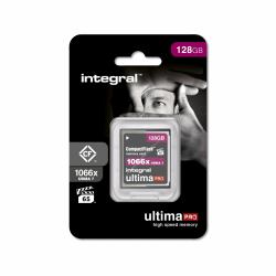 Integral INCF128G1066X κάρτα μνήμης 128 GB CFast (128GB COMPACT FLASH MEMORY CARD CF UDMA 7 VPG-65 UP TO R-160 W-135 1066X INTEGRAL)