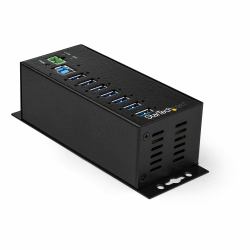 StarTech.com HB30A7AME κατανεμητής διεπαφών USB 3.2 Gen 1 [3.1 Gen 1] Type-B 5000 Mbit/s Μαύρος [Μαύρο] (7 PORT USB 3.0 HUB METAL TAA - INDUSTRIAL MOUNTABLE HEAVY DUTY)