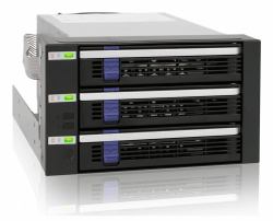 Icy Dock MB153SP-B drive bay πίνακας Μαύρος [Μαύρο] (Drive Bay Panel Black - Warranty: 24M)