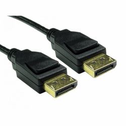 Cables Direct CDLDP8K-03MK καλώδιο DisplayPort 3 m Μαύρος [Μαύρο] (CDL 3mtr DisplayPort v1.4 cable)