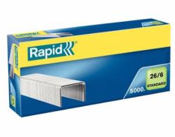 Rapid 24861800 σύρμα συρραπτικού Πακέτο συνδετήρων 5000 συρματάκια (Rapid hÃ¦fteklammer Standard 26/6 t/20)