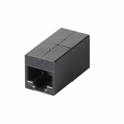 Black Box FM609 ενωτικό καλωδίων CAT6 Μαύρος [Μαύρο] (CAT 6 BLACK STRAIGHT THROUGH - COUPLER FM609, CAT6, Black, - 14.6 x 29.65 x 16.2 mm - Warranty: 1188M)