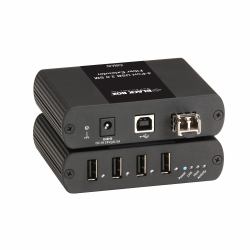 Black Box IC406A-R2 επεκτατικό κονσόλας Κονσόλα πομπού (Blackbox 4 PORT USB 2.0 SM FIBER EXTENDER [1Year warranty])