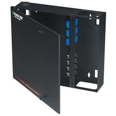 Black Box JPM401A-R2 σχάρα καλωδίων Δίσκος καλωδίων σε σχήμα γωνίας Μαύρος [Μαύρο] (Blackbox FIBER WALLMOUNT CABINET 4 ADAPTER - NON LOCK [1Year w...