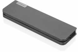 Lenovo 40AU0065UK φορητός σταθμός σύνδεσης & προσομοιωτής θύρας Καλωδιωμένος [Ενσύρματος] USB 3.2 Gen 1 [3.1 Gen 1] Type-C Μαύρος ...