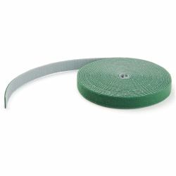 StarTech.com 100ft Hook and Loop Roll - Cut-to-Size Reusable Cable Ties - Bulk Industrial Wire Fastener Tape /Adjustable Fabric Wraps Green / Resuable Self Gripping Cable Management Straps (100FT. ...