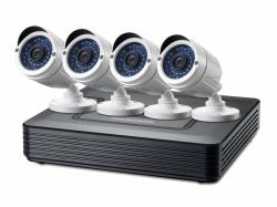 LevelOne DSK-8001 κιτ βίντεο παρακολούθησης Καλωδιωμένος [Ενσύρματος] 8 κανάλια (Video Surveillance Kit Wired - 4 Channels - Warranty: 12M)