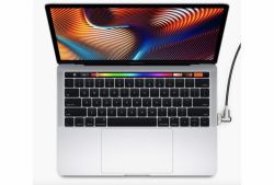 Compulocks MBPR16LDG01KL εξάρτημα κλειδώματος καλωδίων Μαύρος [Μαύρο], Άργυρος 1 τεμάχια (Ledge Sec. Lock with key lock - The Ledge Security Lock...