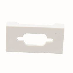 Garbot F22 VGA Plate Empty 22.5X45mm. White (FA-2420-B VGA Plate Empty - 22.5x45mm. White - Warranty: 12M)