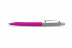 Parker 2075996 στυλό Μπλε Πτυσσόμενο στυλό Clip-on ballpoint Μέσαίο 1 τεμάχια (Parker Jotter Originals Ballpoint Pen Magenta Finish Box of 6)