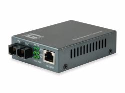 LevelOne FVT-1101 μετατροπέας δικτυακών μέσων 100 Mbit/s 1310 nm Πολλαπλών λειτουργιών Μαύρος [Μαύρο] (LevelOne RJ45 to SC Fast Ethernet Medi...