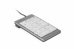 BakkerElkhuizen UltraBoard 955 Numeric αριθμητικό πληκτρολόγιο PC USB Ελαφρύ Γκρι, Λευκός [Άσπρος] (Ultraboard 955 Numeric - Numeric Keypad Pc Usb Silver...