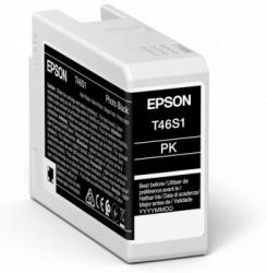 Epson UltraChrome Pro δοχείο μελάνης 1 τεμάχια Πρωτότυπο Φωτογραφία σε μαύρο (SINGLE PHOTO BLACK T46S1 INK 25ML)