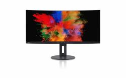 Fujitsu Displays P34-9 US επίπεδη οθόνη 86,4 cm [34"] 3440 x 1440 εικονοστοιχεία UltraWide Quad HD LED Μαύρος [Μαύρο] (P34-9 US 86.1CM 34IN CURVED - 300CD 178/1...