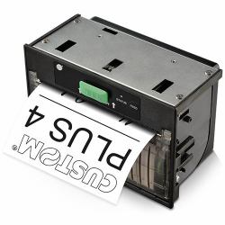 CUSTOM PLUS4 label printer Thermal transfer 204 x 204 DPI 70 mm/sec Wired (PRINTER 112MM PLUS4 - USB RS232 TTL)