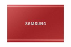 Samsung Portable SSD T7 500 GB USB Type-C 3.2 Gen 2 [3.1 Gen 2] Κόκκινο (Samsung SSDex USB 3.2 Gen.2 Portable T7 Red 500GB)