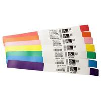 Zebra Z-Band UltraSoft Ροζ, Λευκός [Άσπρος] Γάζα νοσοκομείου (Z-BAND ULTRASOFT 1X11IN COATED - WRISTBAND 175/ROLL 6/BOX PINK)