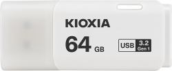 Kioxia TransMemory U301 μονάδα USB flash 64 GB USB Τύπου-A 3.2 Gen 1 [3.1 Gen 1] Λευκός [Άσπρος] (Kioxia TransMemory U301 64GB USB 3.0)