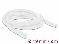 DeLOCK 20700 θήκες καλωδίων Λευκός [Άσπρος] (Delock Braided Sleeving self-closing -)