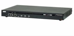 ATEN SN0116COD serial server (ALTUSEN SN0116COD - Console server - 16 ports - 1GbE, RS-232 - DC power - 1U)