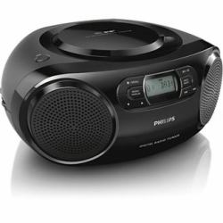 Philips AZB500 Μαύρος [Μαύρο] Φορητό CD player (Azb500 Portable Cd Player - Black - Warranty: 12M)