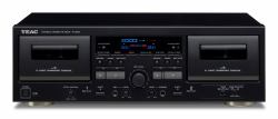 TEAC W-1200 Κιβώτιο κασετών 2 θήκη Μαύρος [Μαύρο] 