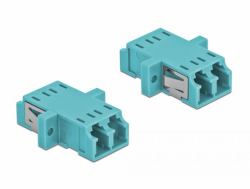 DeLOCK 86536 συνδετικό οπτικών ινών LC Θηλυκό/Θηλυκό (Delock netvÃ¦rkskobling - lyseblÃ¥)