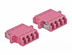 DeLOCK 86542 συνδετικό οπτικών ινών LC Θηλυκό/Θηλυκό (Delock netvÃ¦rkskobling - lilla)