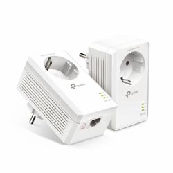 TP-Link TL-PA7017P KIT προσαρμογέας δικτύου PowerLine 1000 Mbit/s Σύνδεση Ethernet/LAN Λευκός [Άσπρος] 2 τεμάχια (AV1000 POWERLINE STARTER KIT - GIGABIT...