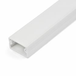 StarTech.com Solid Cable Management Raceway with Adhesive Tape & Cover, 3/4"[19mm]W x 3/8"[11mm]H - 3ft[1m] length, PVC Network/Power Cord Hider/Wall Wire Duct, Max 6 Cables, UL Listed (StarTech.co...