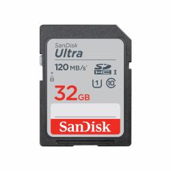 SanDisk Ultra 32 GB SDHC UHS-I Κατηγορία 10 (SANDISK ULTRA 32GB SDHC MEMORY - CARD 120MB/S)