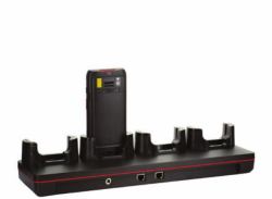 Honeywell CT40-NB-UVB-0 σταθμός σύνδεσης κινητών συσκευών Μαύρος [Μαύρο] (CT40 BOOTED 4 BAY NET BASE KIT - INCLUDES NET BASE PSU NO PW CORD)