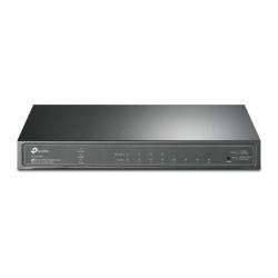TP-Link JetStream TL-SG2008P μεταγωγέας δικτύου Διαχειρίσιμος L2/L2+ Gigabit Ethernet [10/100/1000] PoE τροφοδοτικού Μαύρος [Μαύρο] (TP-Link Jet...
