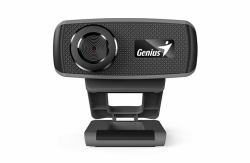 Genius Computer Technology FaceCam 1000X κάμερα web 1 MP 1280 x 720 εικονοστοιχεία USB Μαύρος [Μαύρο] (Genius FaceCam 1000X HD WebCam V2, 1280x720, True-to-life HD 72...