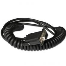 Honeywell CBL-020-300-C00 σειριακό καλώδιο Μαύρος [Μαύρο] 3 m RS232 DB9 (RS232 5V SIGNAL BLK DB9 FEMALE - 3M COILED 5V EXTERNAL POWER)