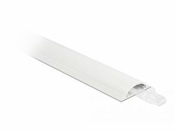 DeLOCK Cable Duct self-adhesive 30 x 8 mm - length 1 m white (Delock kabelkanal)