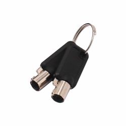 Dicota D31832 εξάρτημα κλειδώματος καλωδίων Κλειδί Μαύρος [Μαύρο], Άργυρος 1 τεμάχια (MASTERKEY FOR SECURITY CABLE - T-LOCK ULTRA SLIM V2 3...