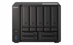 QNAP TS-H973AX NAS Tower Ryzen Embedded V1500B 8 GB DDR4 0 TB QuTS hero Μαύρος [Μαύρο] (QNAP TS-H973AX-8G - NAS-server)